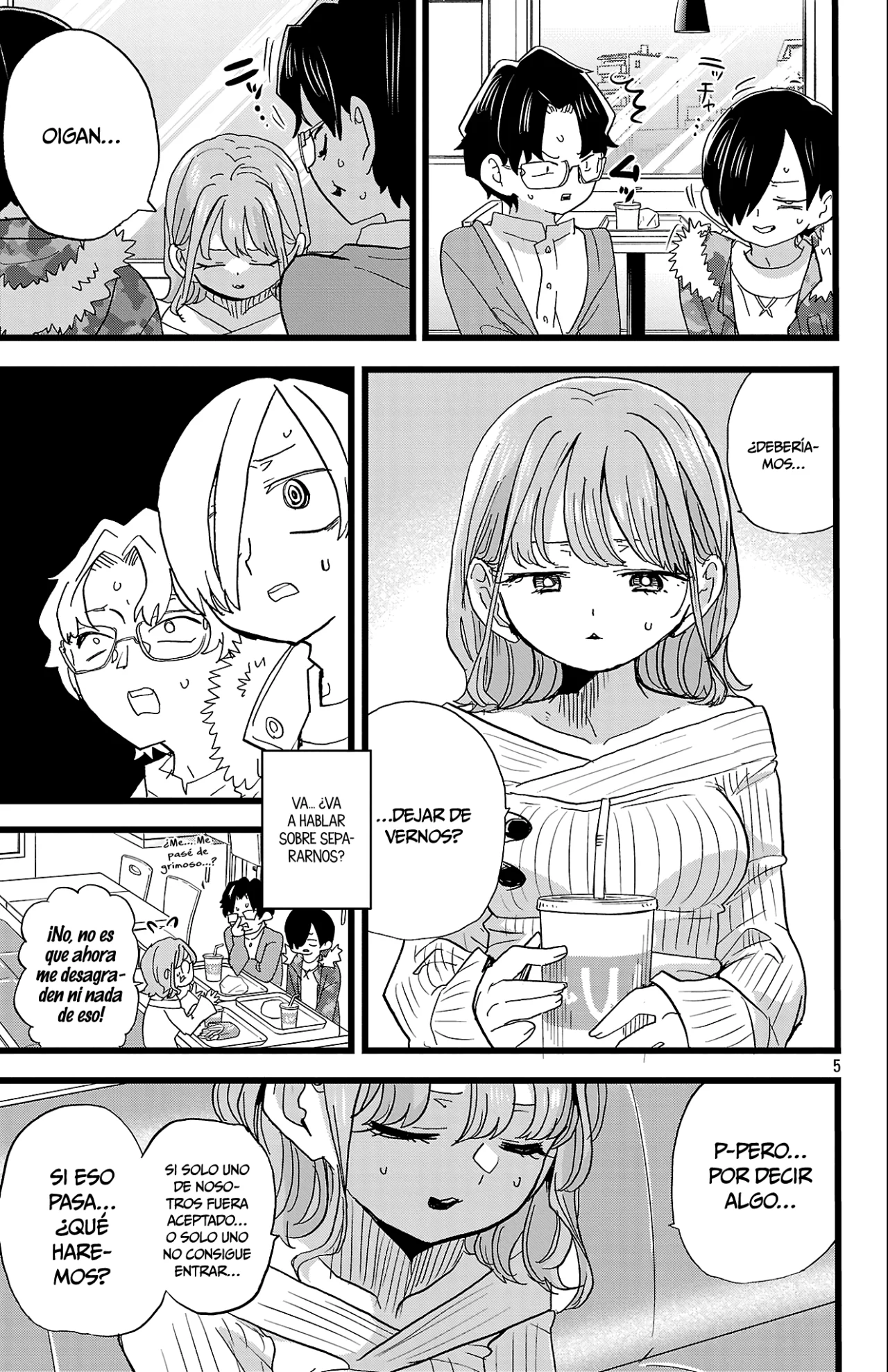 Boku no Kokoro no Yabai Yatsu Capítulo 176 - Page 7