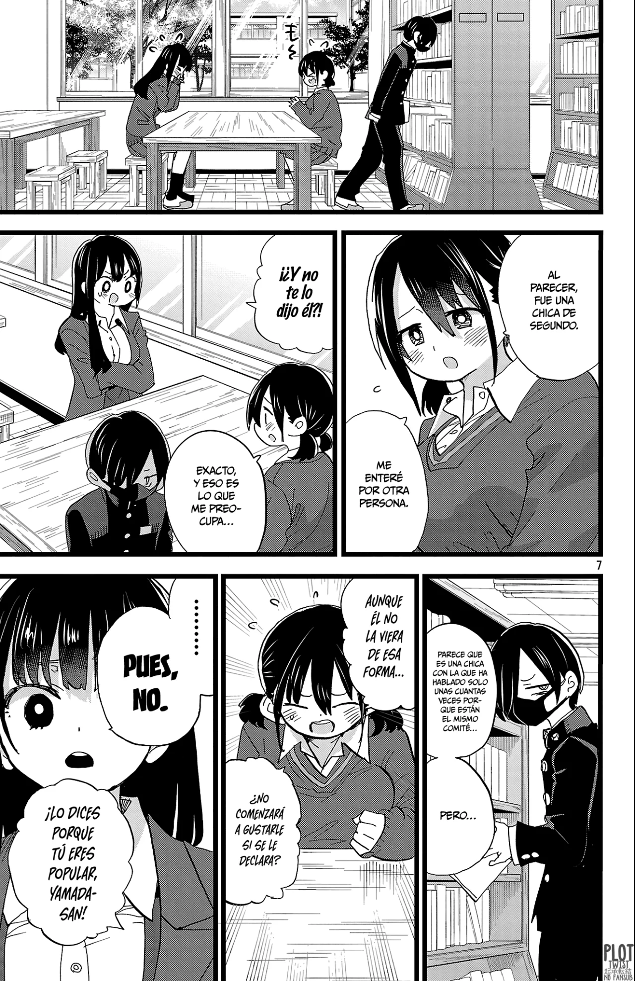 Boku no Kokoro no Yabai Yatsu Capítulo 177 - Page 9