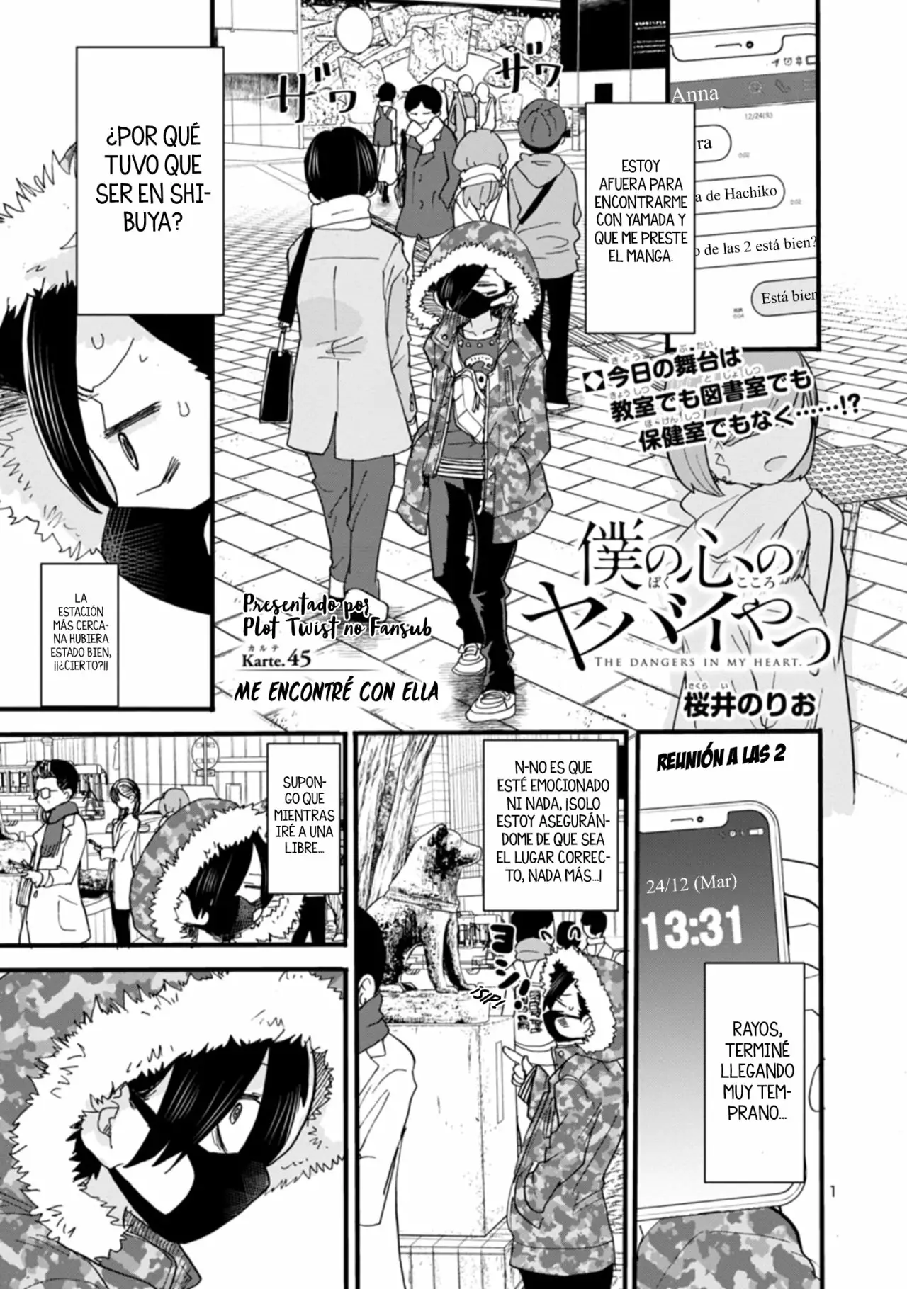 Boku no Kokoro no Yabai Yatsu Capítulo 45 - Page 3