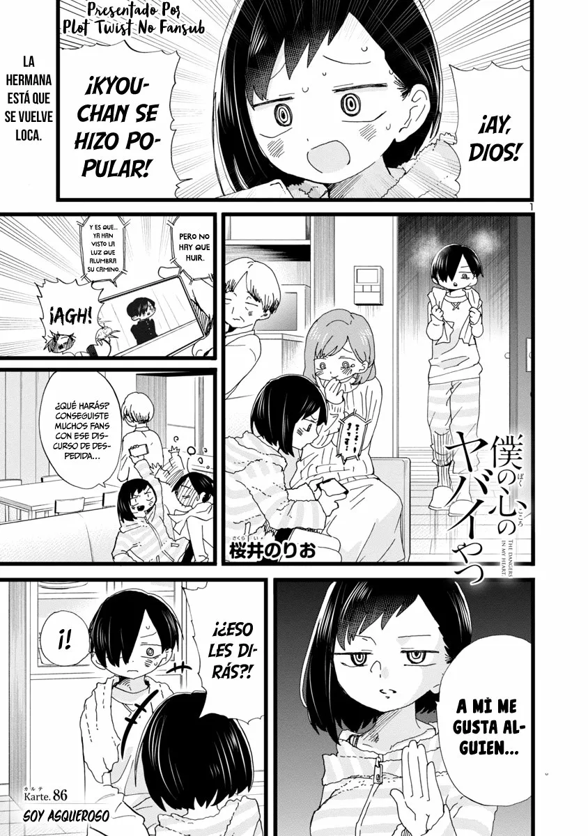 Boku no Kokoro no Yabai Yatsu Capítulo 86 - Page 5