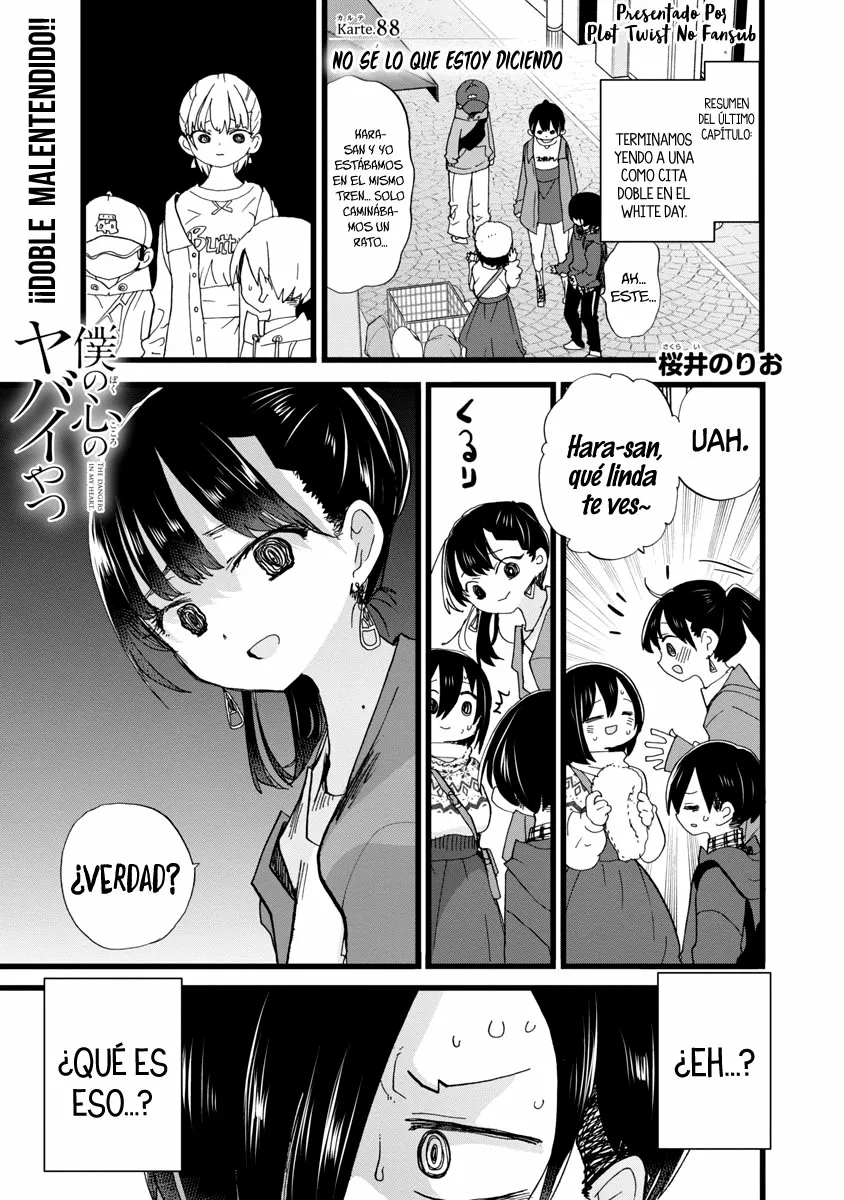 Boku no Kokoro no Yabai Yatsu Capítulo 88 - Page 5