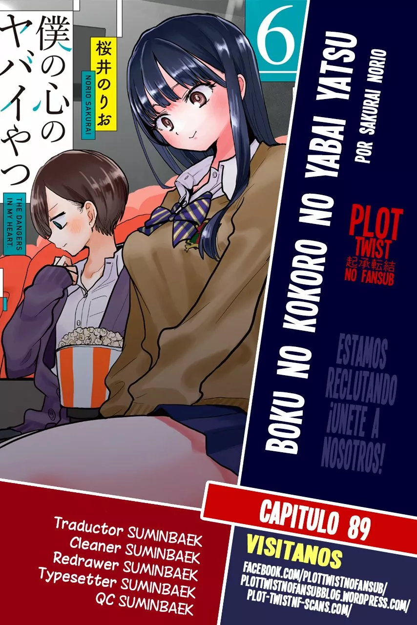 Boku no Kokoro no Yabai Yatsu Capítulo 89 - Page 2