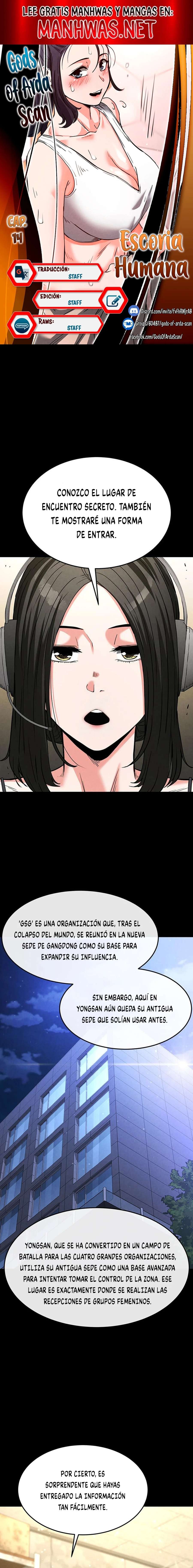 Escoria Humana Capítulo 14 - Page 1