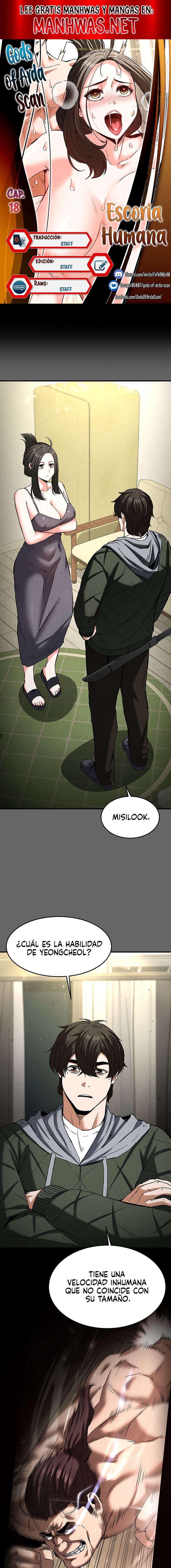 Escoria Humana Capítulo 18 - Page 1