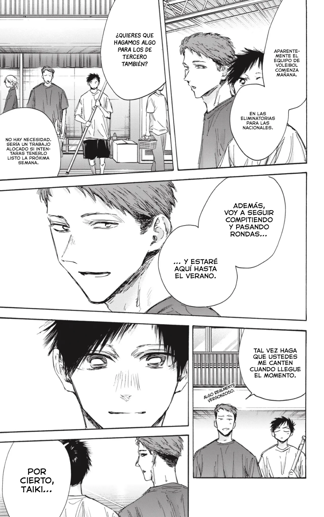 Blue Box Capítulo 129 - Page 8