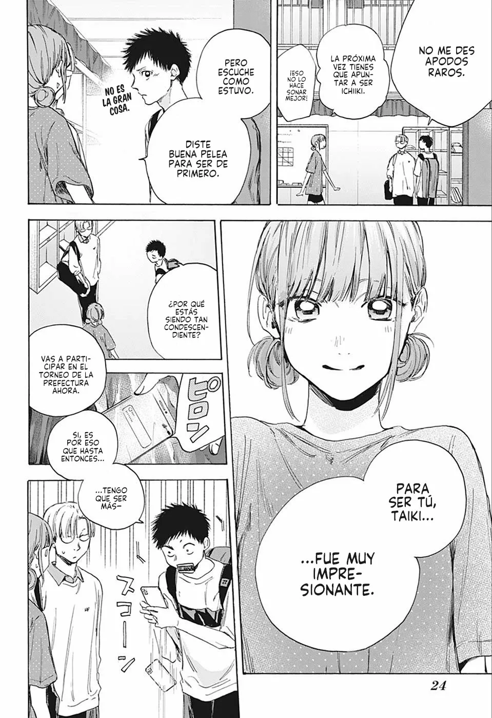 Blue Box Capítulo 13 - Page 9