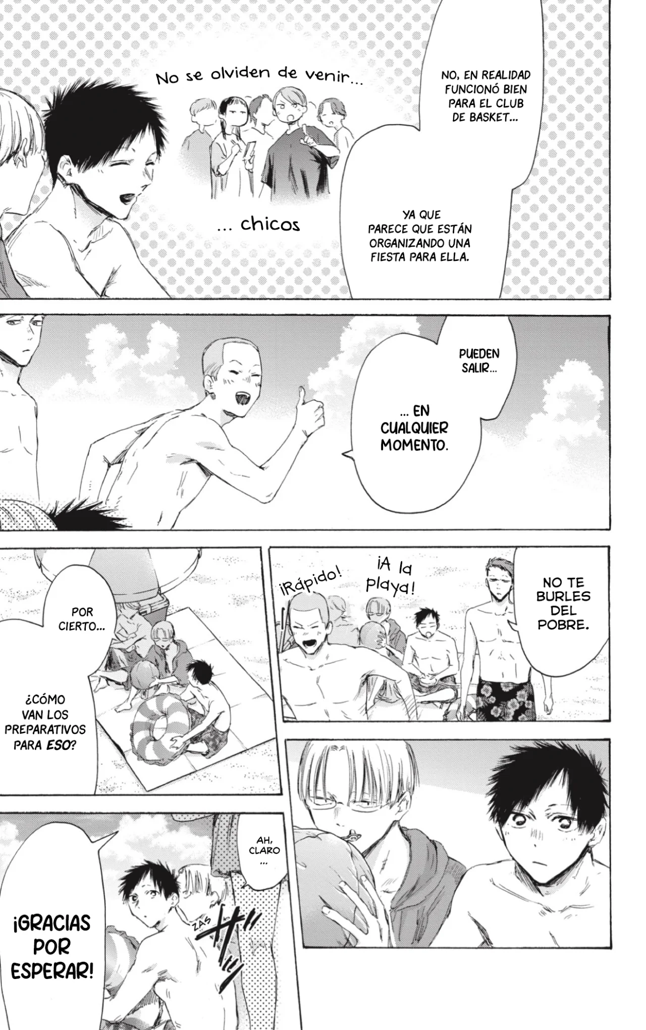 Blue Box Capítulo 157 - Page 4