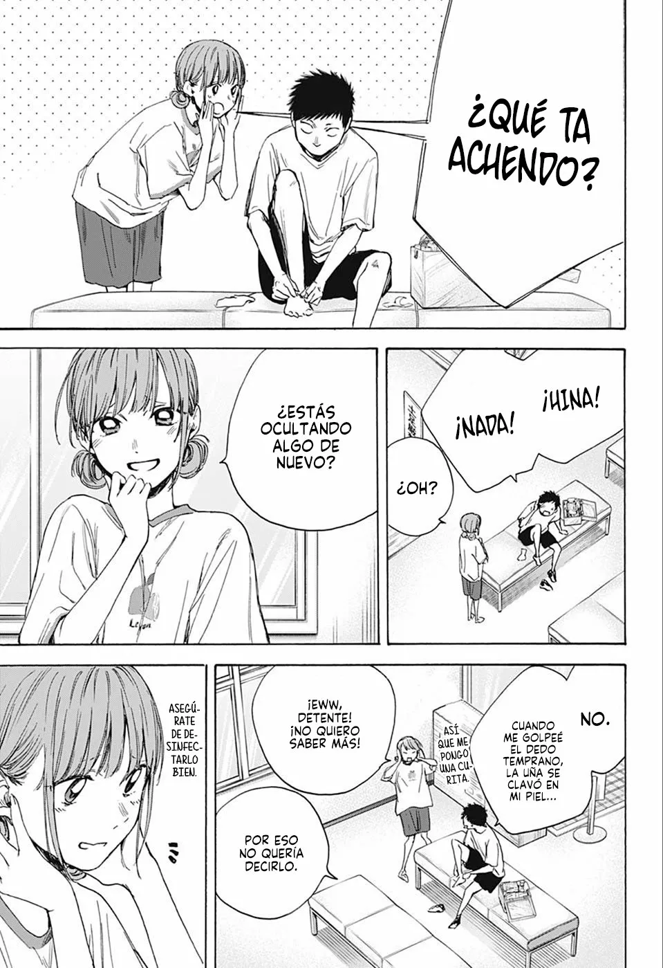 Blue Box Capítulo 16 - Page 14