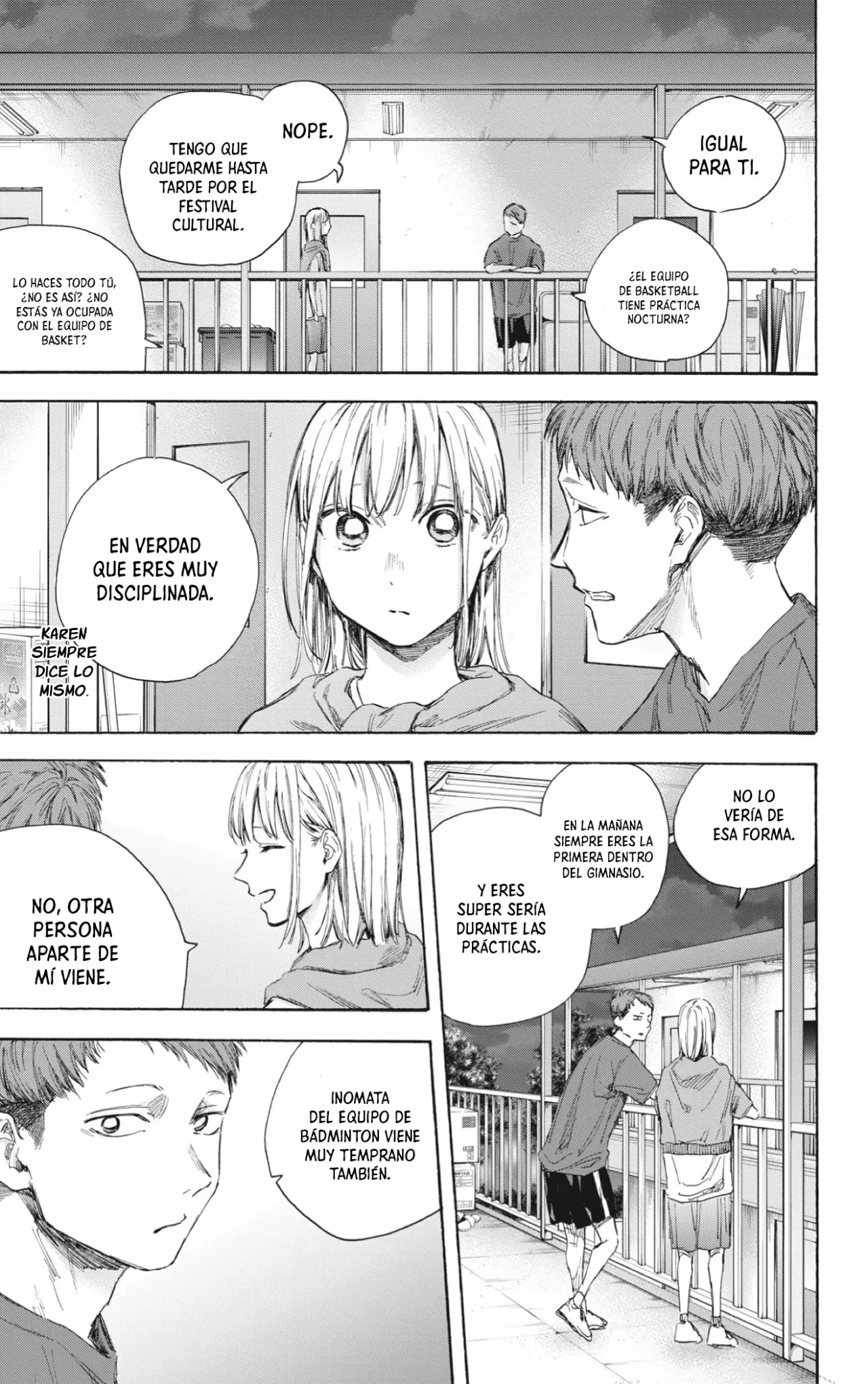 Blue Box Capítulo 54 - Page 12