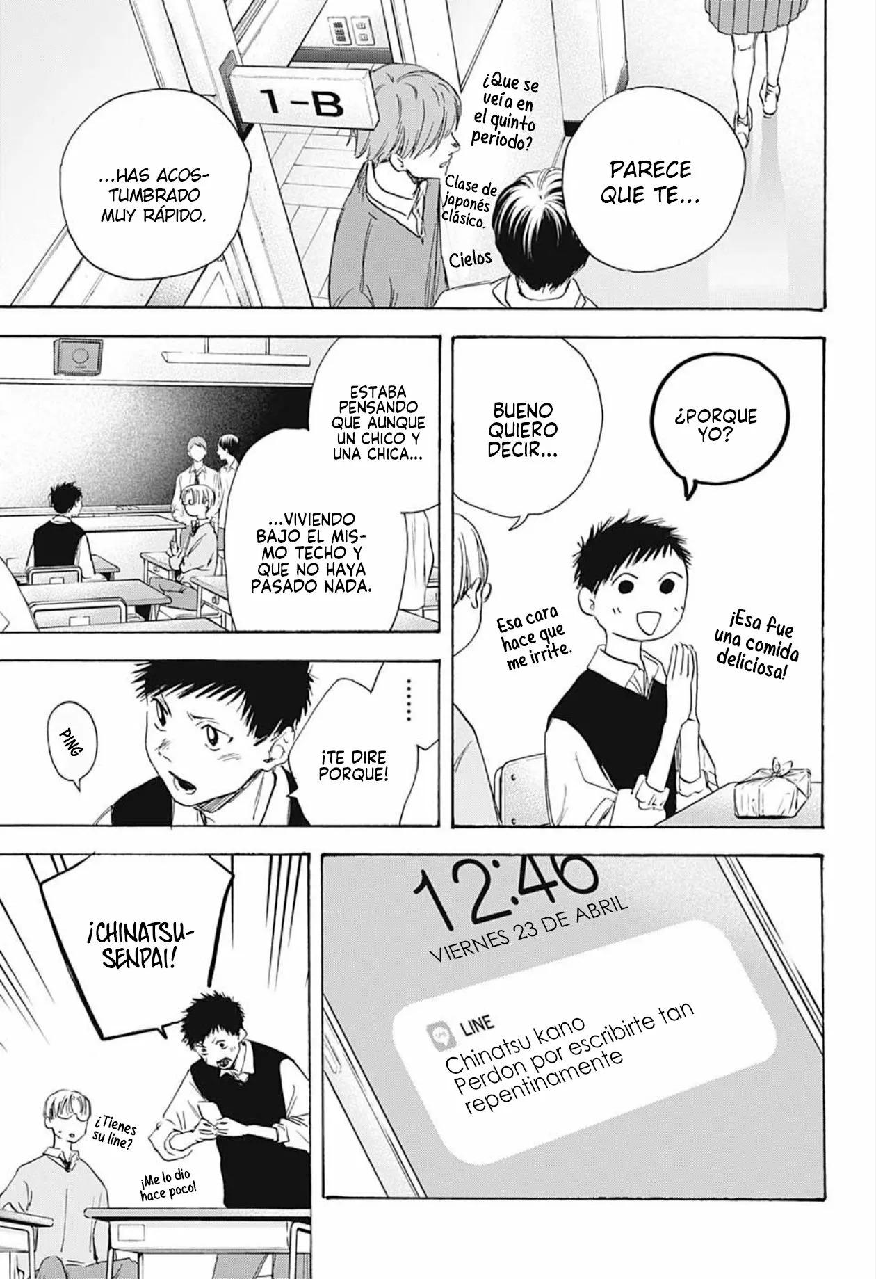 Blue Box Capítulo 9 - Page 4