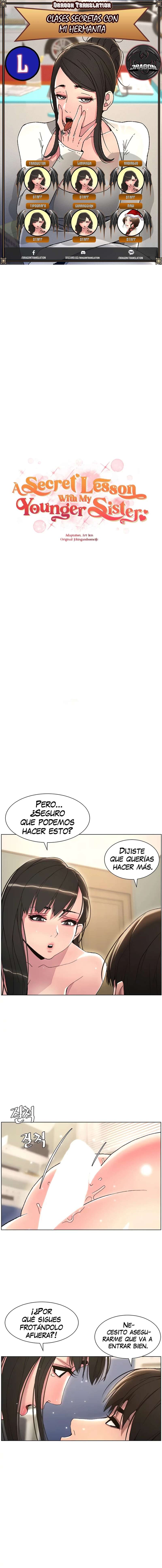 Clases Secretas con mi hermanita Capítulo 11 - Page 1