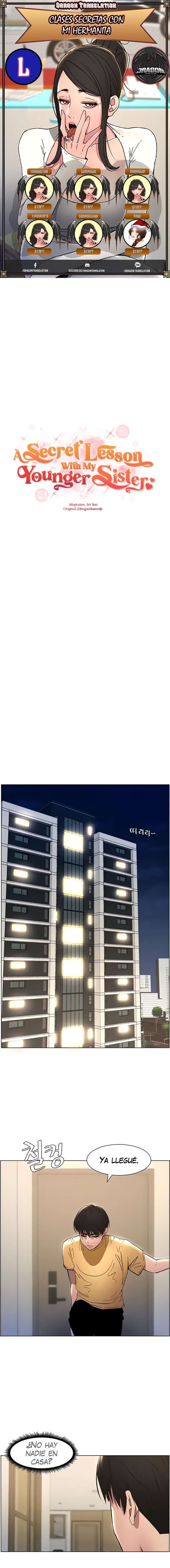 Clases Secretas con mi hermanita Capítulo 21 - Page 1