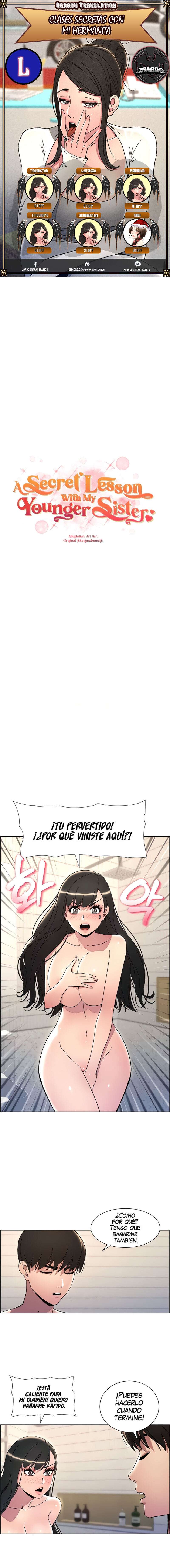 Clases Secretas con mi hermanita Capítulo 23 - Page 1