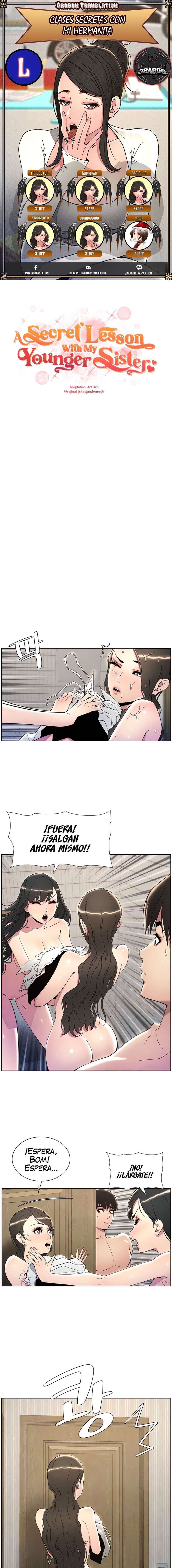 Clases Secretas con mi hermanita Capítulo 25 - Page 1