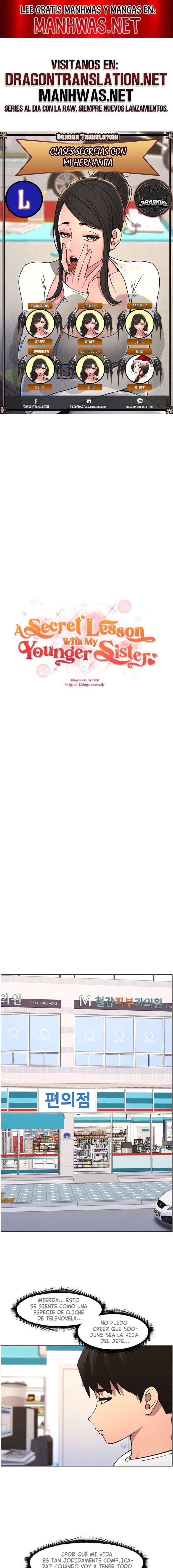 Clases Secretas con mi hermanita Capítulo 51 - Page 1