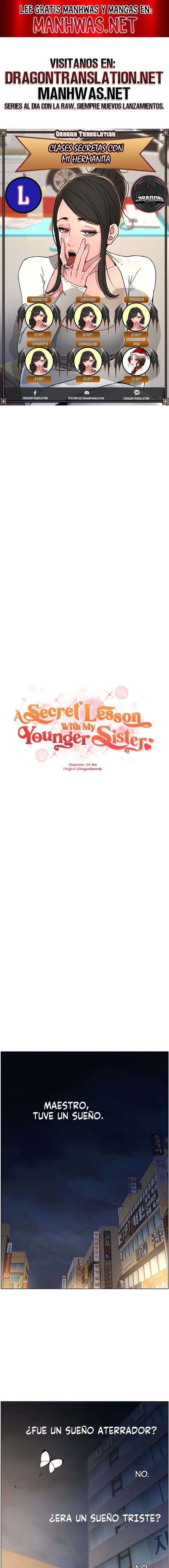 Clases Secretas con mi hermanita Capítulo 52 - Page 1