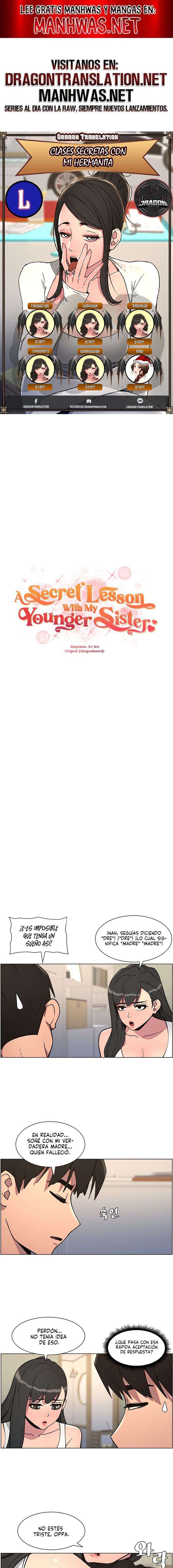 Clases Secretas con mi hermanita Capítulo 61 - Page 1