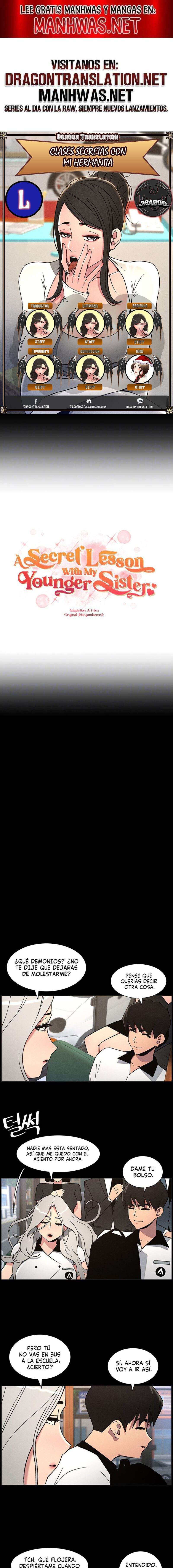Clases Secretas con mi hermanita Capítulo 68 - Page 1