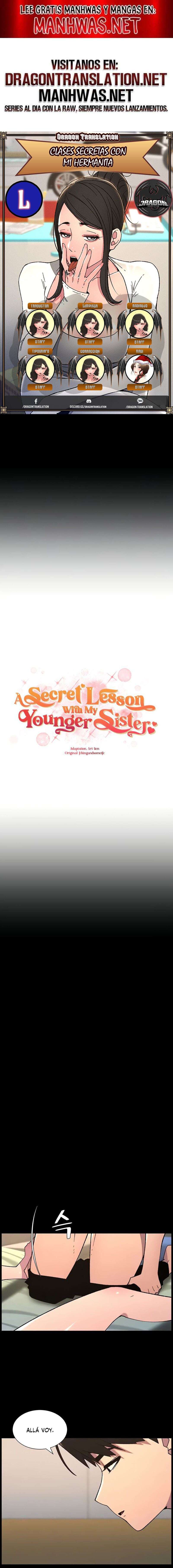 Clases Secretas con mi hermanita Capítulo 70 - Page 1