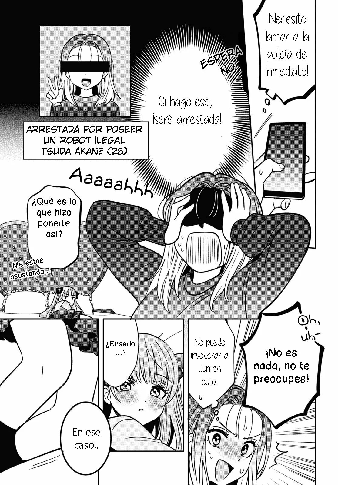 Android wa Keiken Ninzuu ni Hairimasu ka?? Capítulo 16 - Page 8