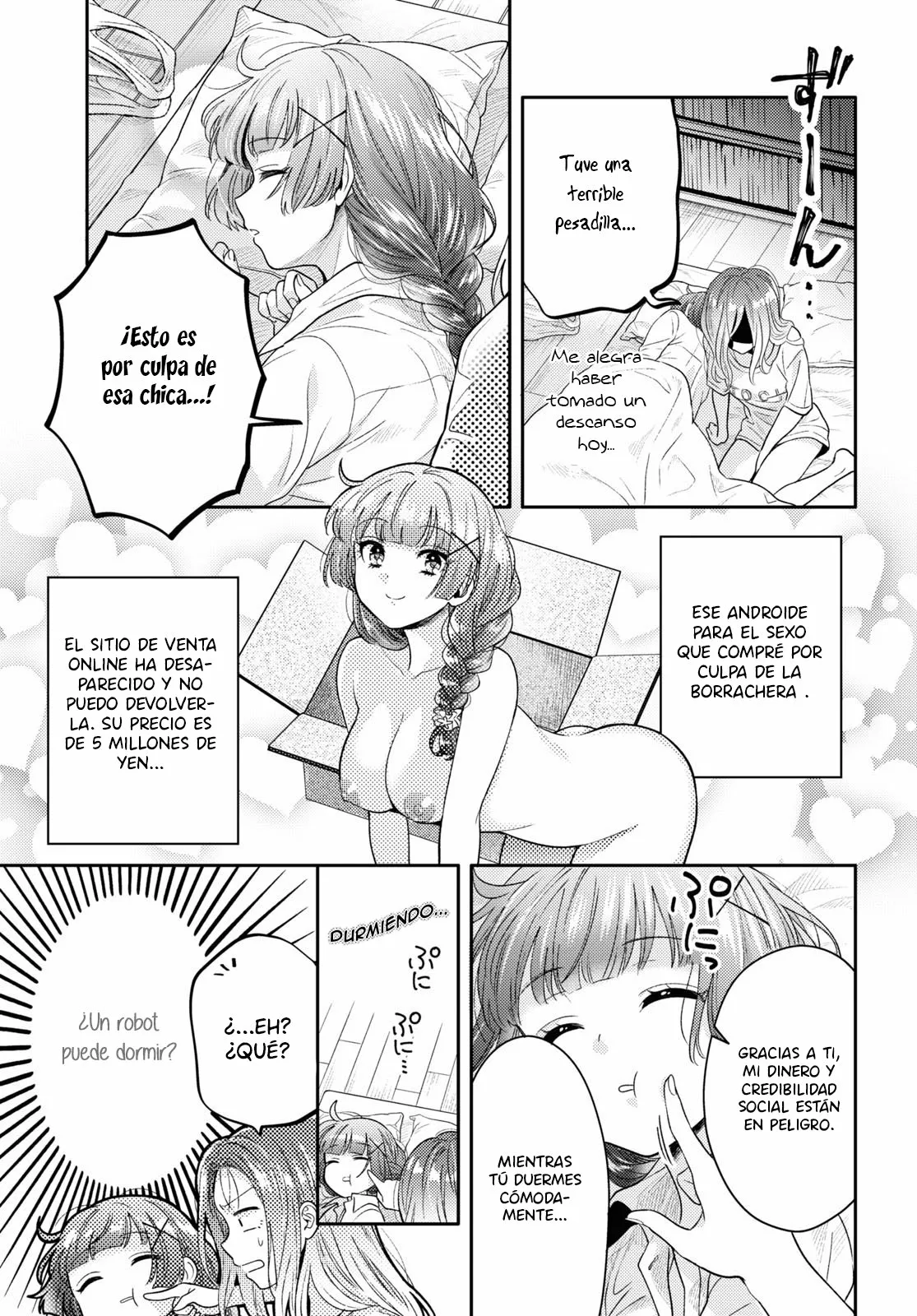 Android wa Keiken Ninzuu ni Hairimasu ka?? Capítulo 3 - Page 6