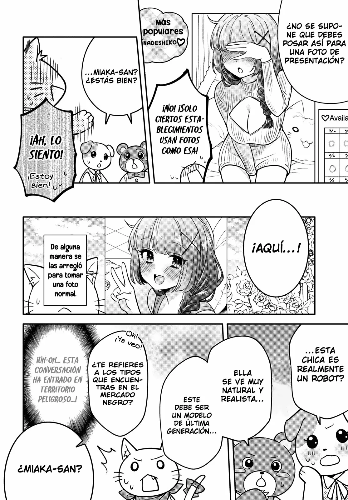 Android wa Keiken Ninzuu ni Hairimasu ka?? Capítulo 6 - Page 10