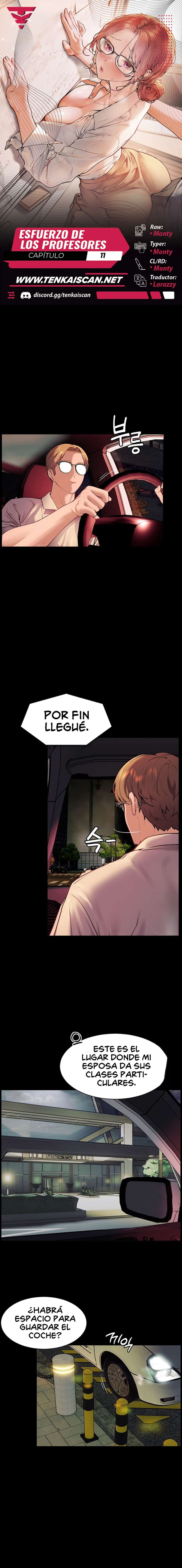 Los esfuerzos de las maestras Capítulo 11 - Page 1