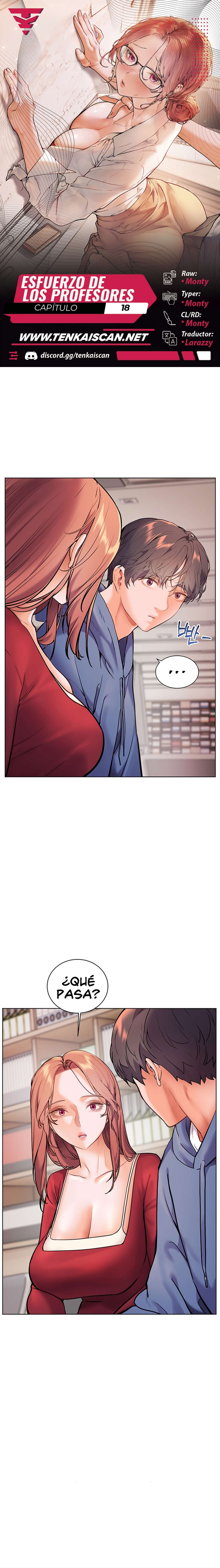 Los esfuerzos de las maestras Capítulo 18 - Page 1