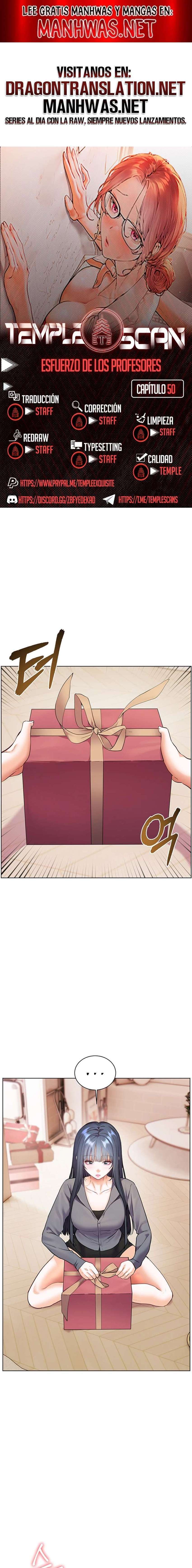 Los esfuerzos de las maestras Capítulo 50 - Page 1