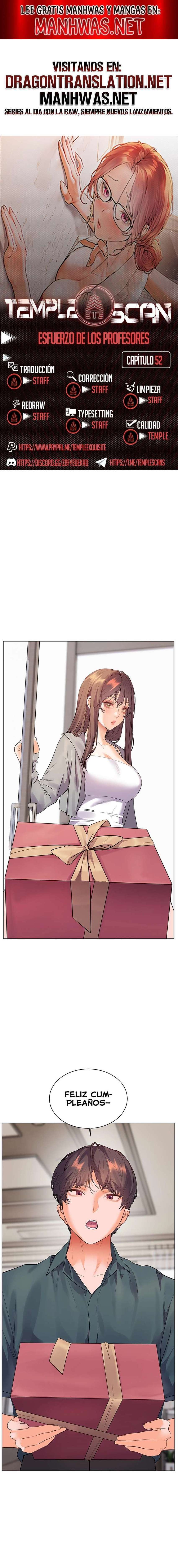 Los esfuerzos de las maestras Capítulo 52 - Page 1