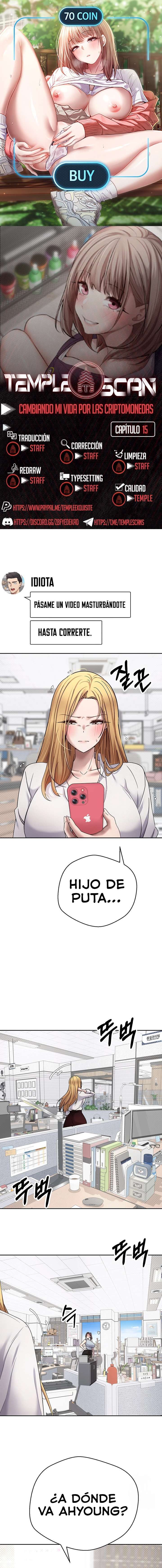 ¡Subí como la espuma en el mundo de las criptomonedas! Capítulo 15 - Page 1