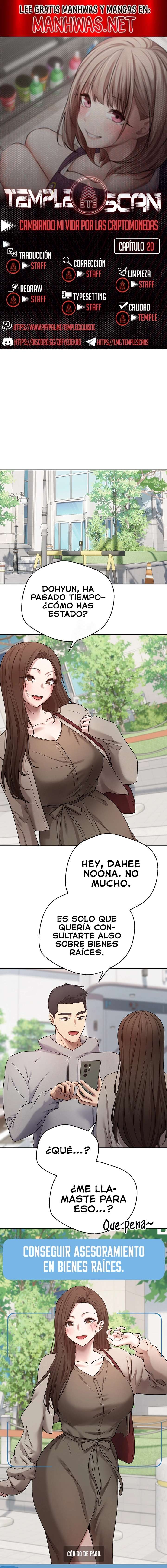 ¡Subí como la espuma en el mundo de las criptomonedas! Capítulo 20 - Page 1