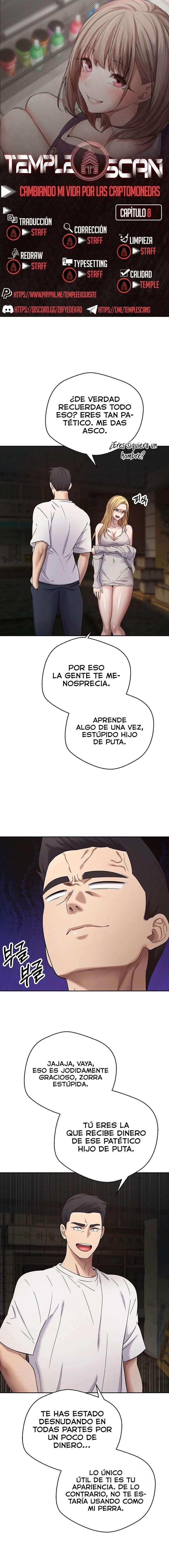 ¡Subí como la espuma en el mundo de las criptomonedas! Capítulo 8 - Page 1