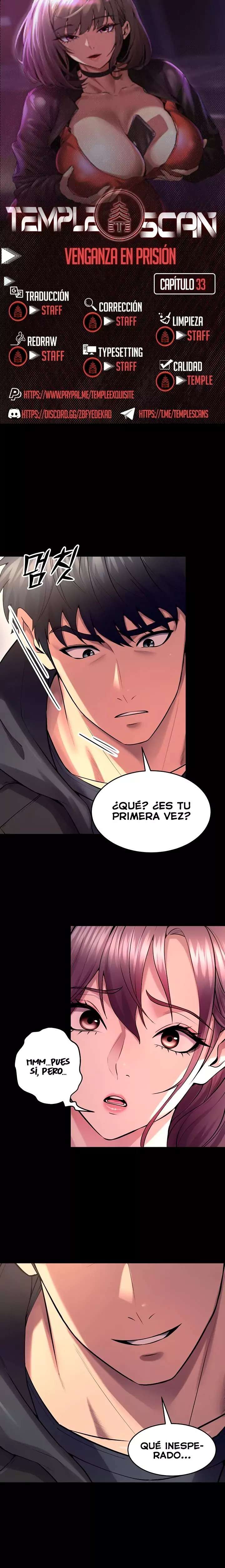 Venganza En Prisión Capítulo 33 - Page 1