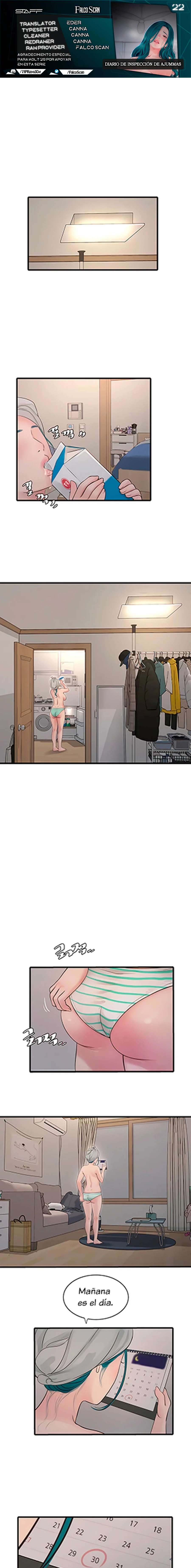 Diario de inspección de ajummas Capítulo 22 - Page 1