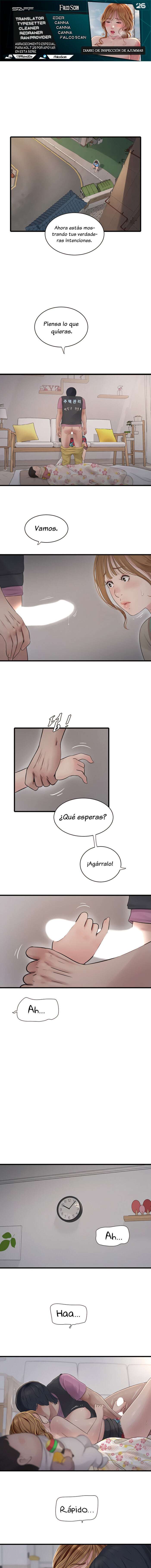 Diario de inspección de ajummas Capítulo 26 - Page 1