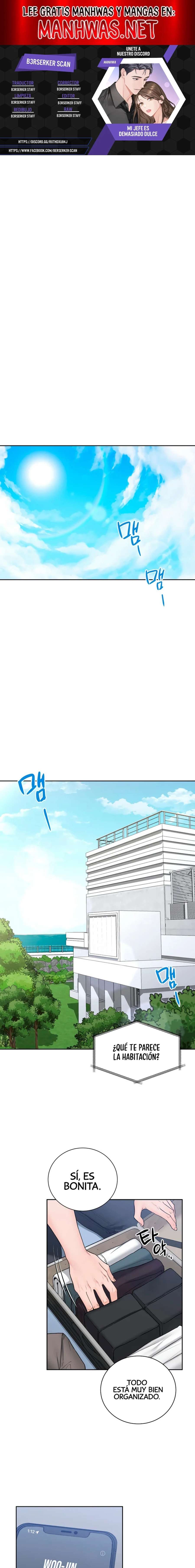 Mi jefe es demasiado dulce Capítulo 1 - Page 1