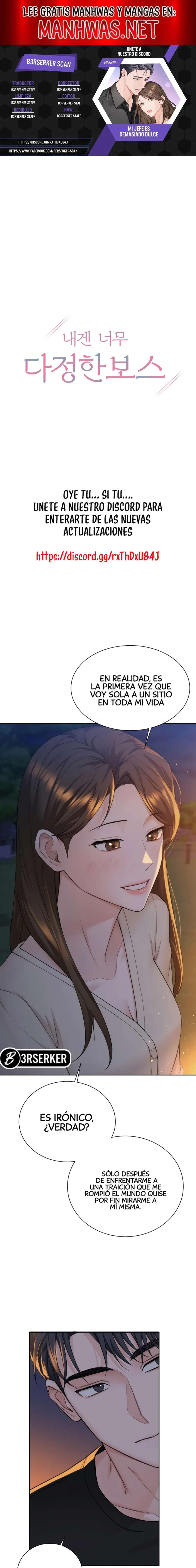 Mi jefe es demasiado dulce Capítulo 3 - Page 1