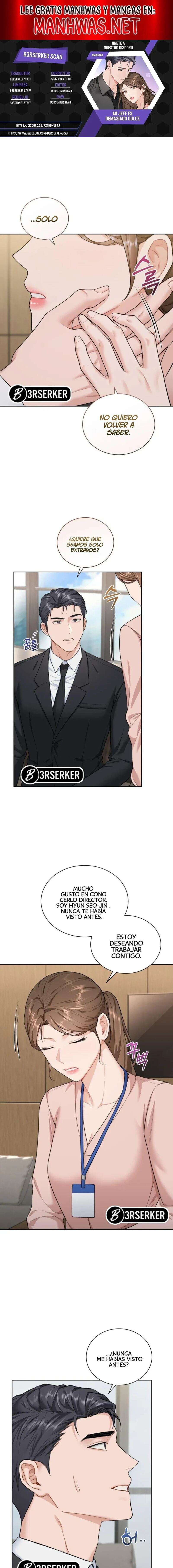 Mi jefe es demasiado dulce Capítulo 9 - Page 1