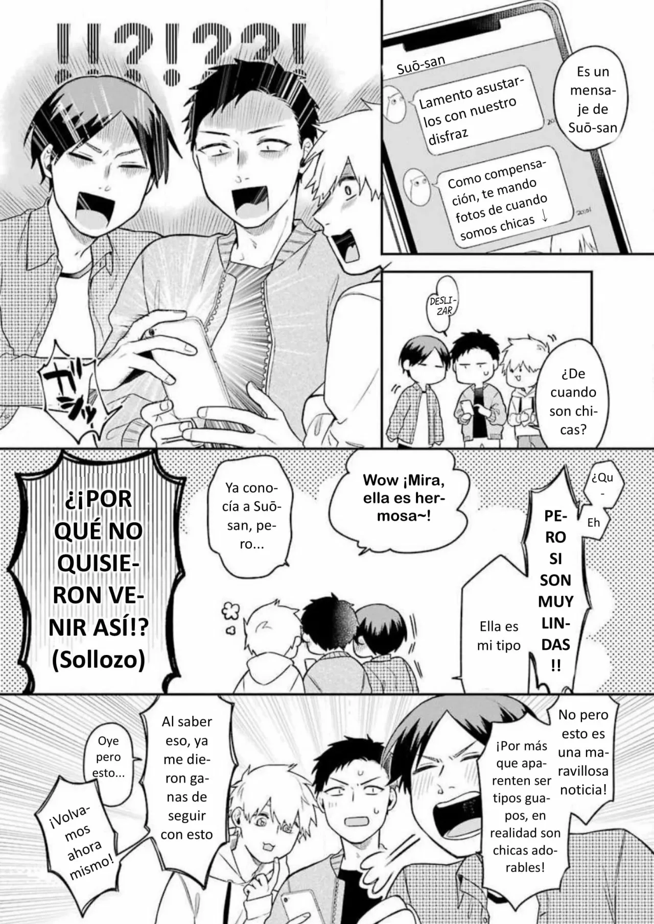 Gōkon ni ittara onna ga inakatta hanashi Capítulo 1 - Page 16