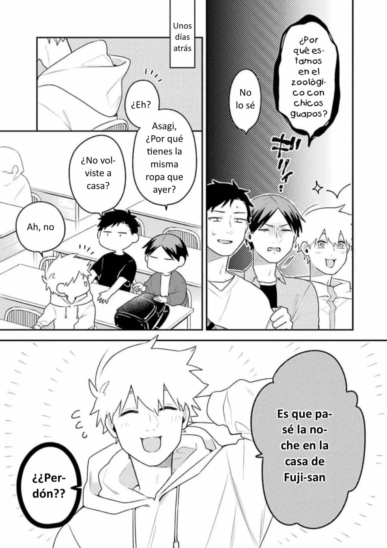 Gōkon ni ittara onna ga inakatta hanashi Capítulo 11 - Page 3