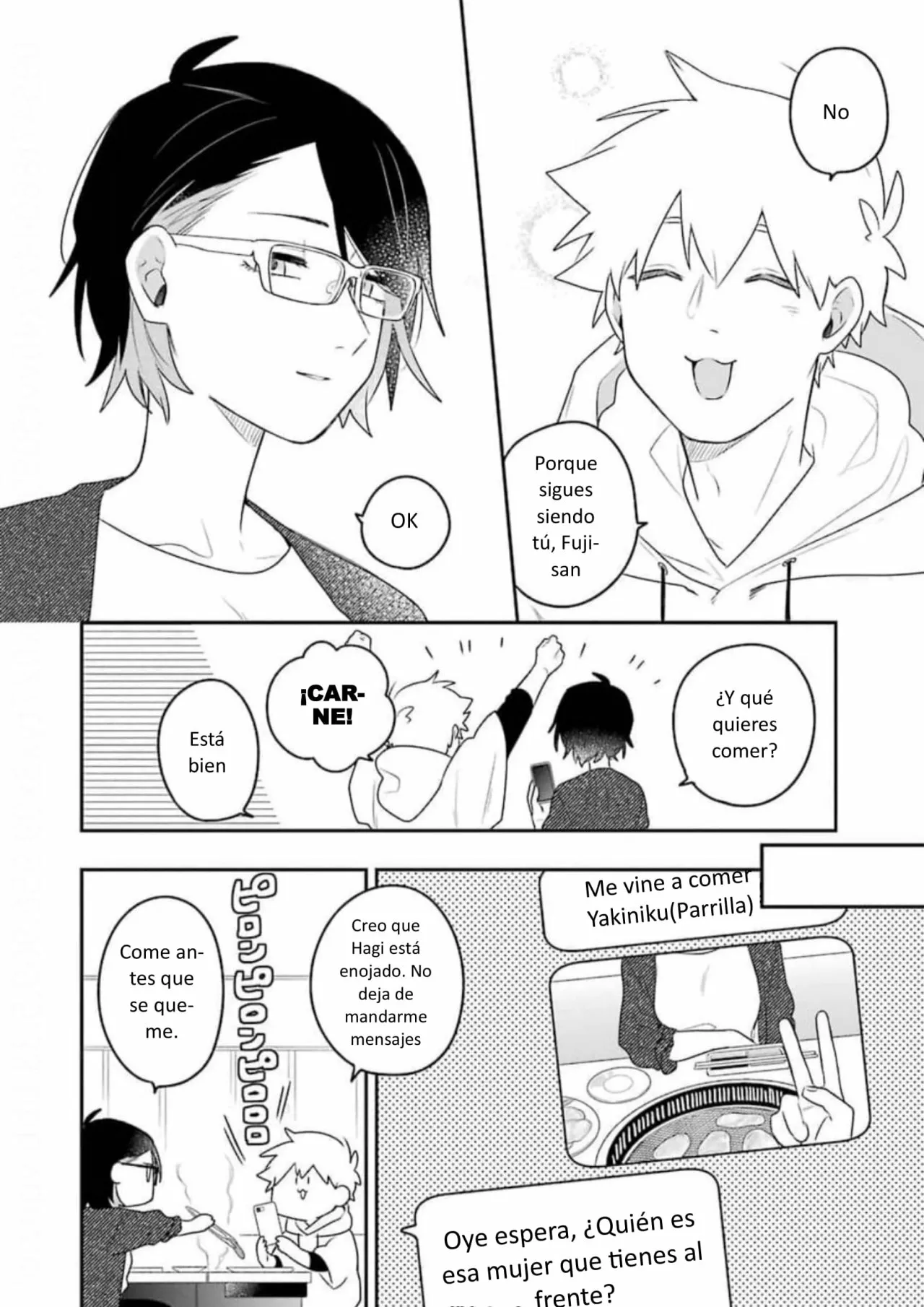 Gōkon ni ittara onna ga inakatta hanashi Capítulo 14 - Page 20