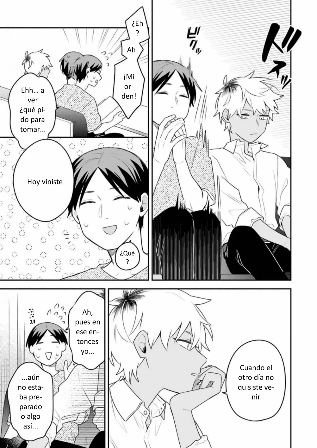 Gōkon ni ittara onna ga inakatta hanashi Capítulo 15 - Page 19