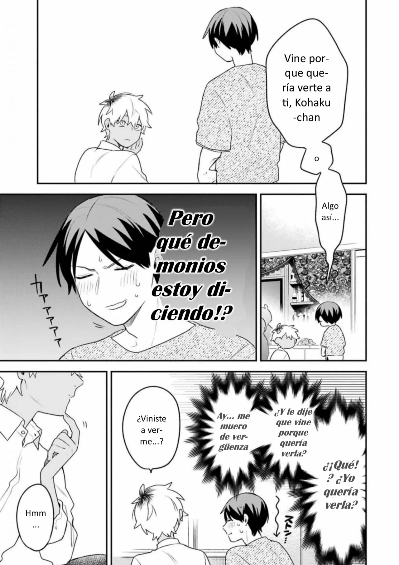 Gōkon ni ittara onna ga inakatta hanashi Capítulo 15 - Page 21