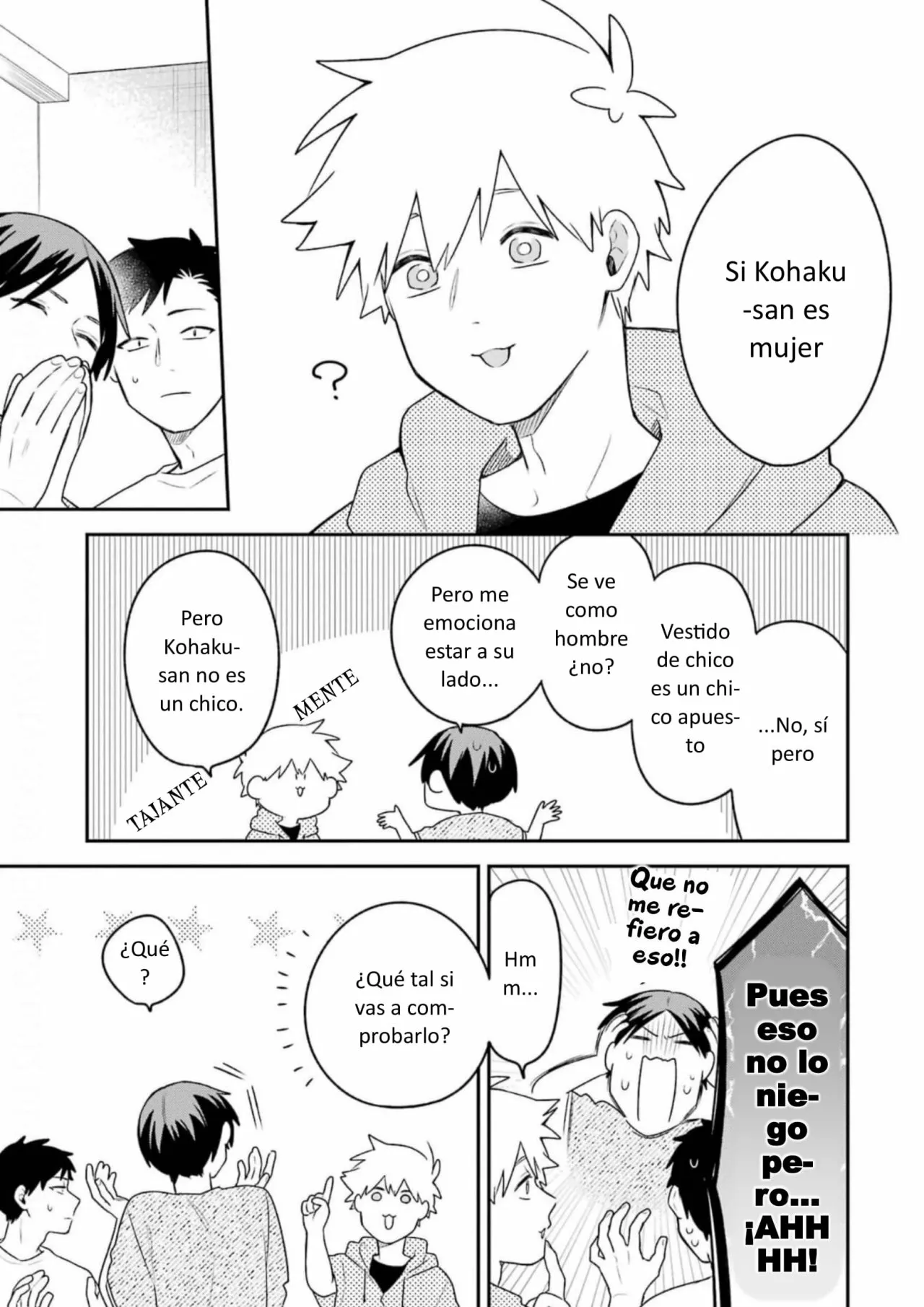 Gōkon ni ittara onna ga inakatta hanashi Capítulo 15 - Page 9