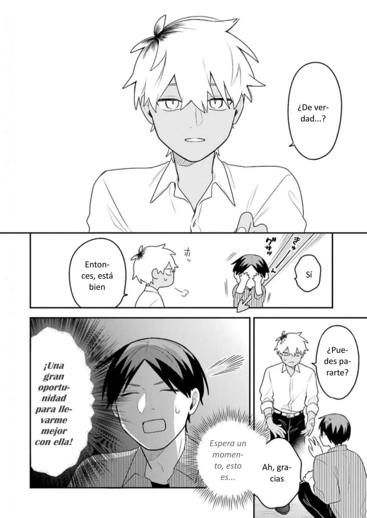 Gōkon ni ittara onna ga inakatta hanashi Capítulo 17 - Page 16