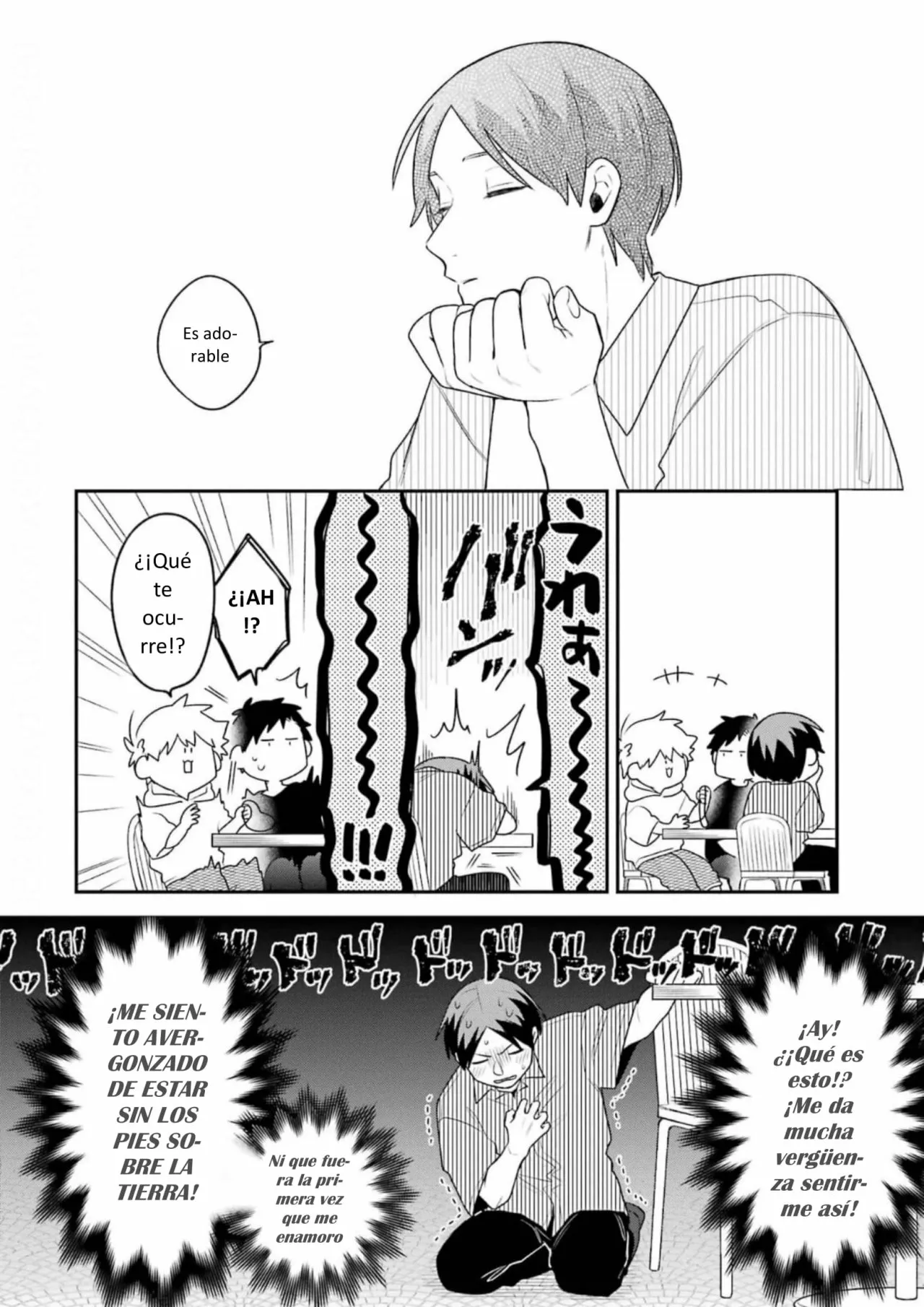 Gōkon ni ittara onna ga inakatta hanashi Capítulo 17 - Page 4