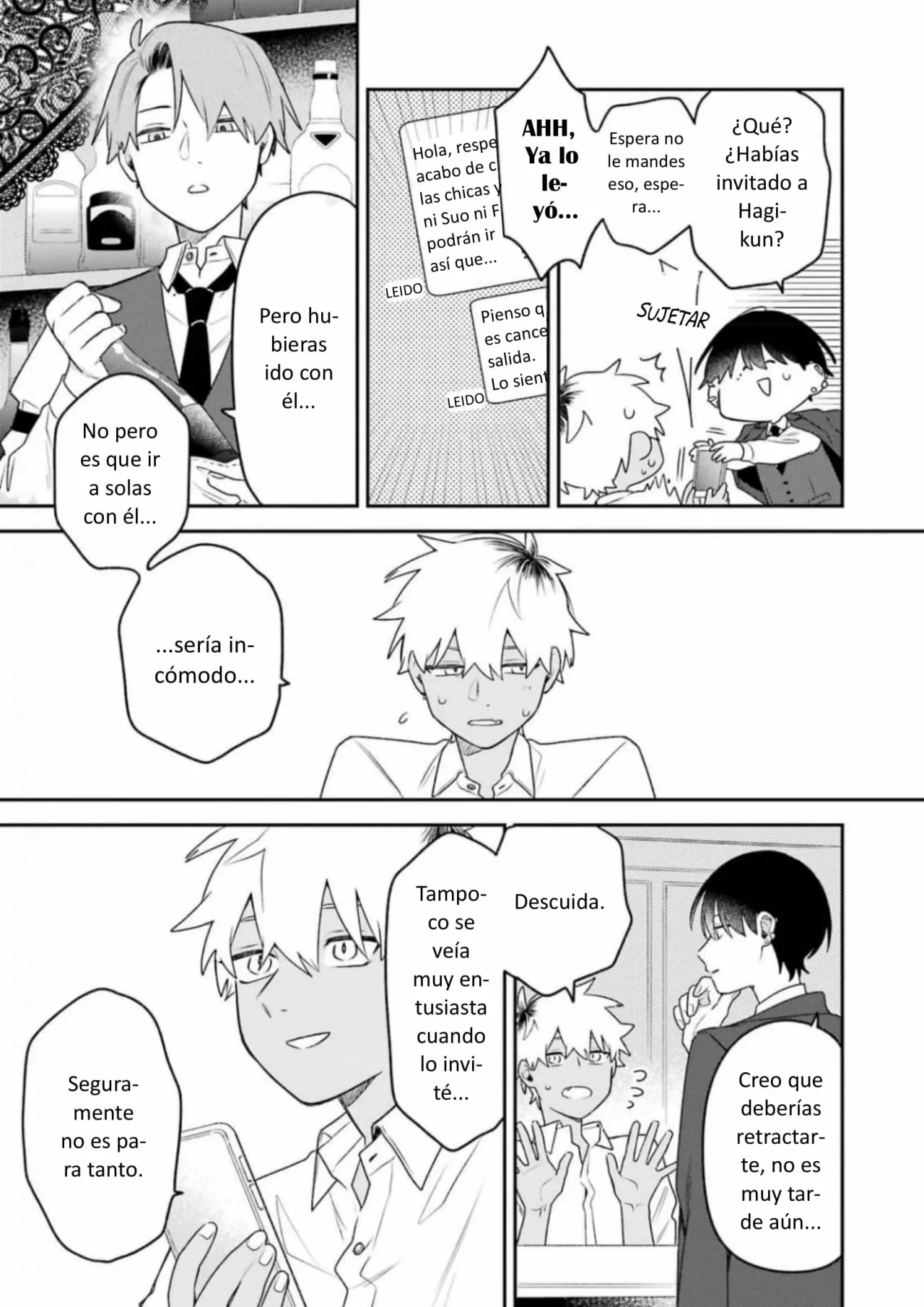 Gōkon ni ittara onna ga inakatta hanashi Capítulo 18 - Page 7