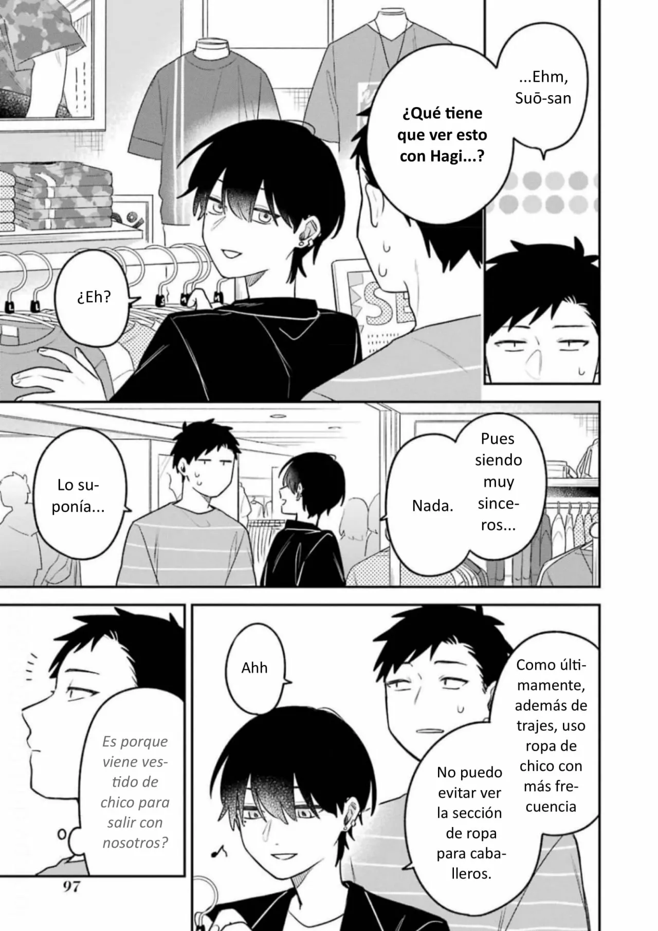 Gōkon ni ittara onna ga inakatta hanashi Capítulo 19 - Page 7