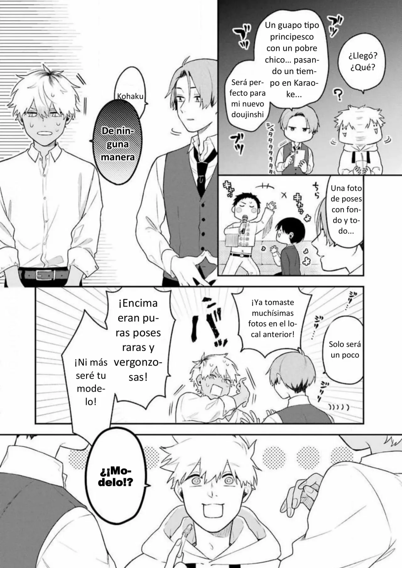 Gōkon ni ittara onna ga inakatta hanashi Capítulo 2 - Page 10